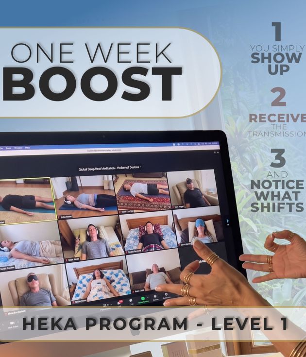 SOLD OUT - Boost - 1 Week ☥Heka☥ Program 1 - SEPTEMBER